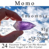 Momo Amethyst 24 Facet Vogel Cut Phi Crystal