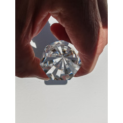 Angel Uriel 7 Gate 13-7- 24 Facet Vogel Cut Phi Crystal