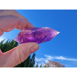 Lady Nada Ametrine 5 Gates 13-5-18 Facet Vogel Cut Phi Crystal