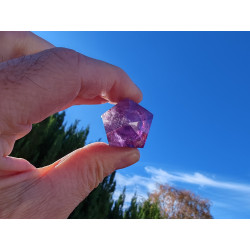 Lady Nada Ametrine 5 Gates 13-5-18 Facet Vogel Cut Phi Crystal