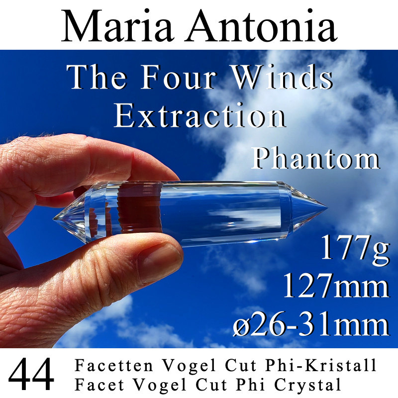 Maria Antonia 44 Facetten Vogel Cut Phi-Kristall