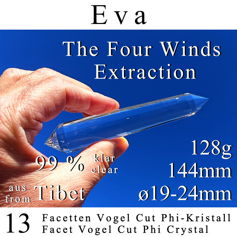 Eva 13 Facet Vogel Cut Phi Crystal The Four Winds Extraction