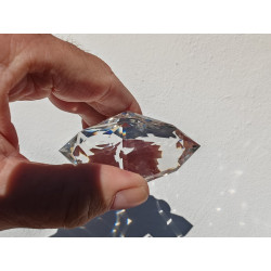 Merlyn Maya 144 Facet Vogel Cut Phi Crystal with Phantom