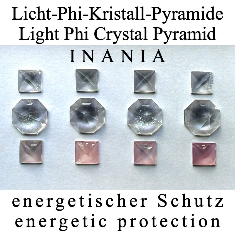 Licht-Phi-Kristall-Pyramide Inania