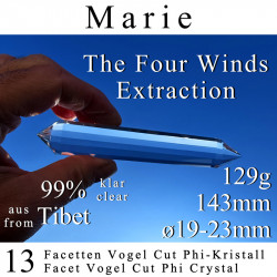 Marie 13 Facet Vogel Cut Phi Crystal The Four Winds Extraction