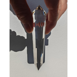 Agape 13-20-33 Facetten Vogel Cut Phi Kristall mit dunklem Phantom