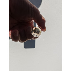 Agape 13-20-33 Facetten Vogel Cut Phi Kristall mit dunklem Phantom