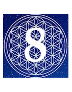 8 Gate Phi Crystal stands for health, breakthrough, change and transformation