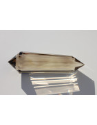 Vogel Cut Smoky Quartz Phi-Crystals