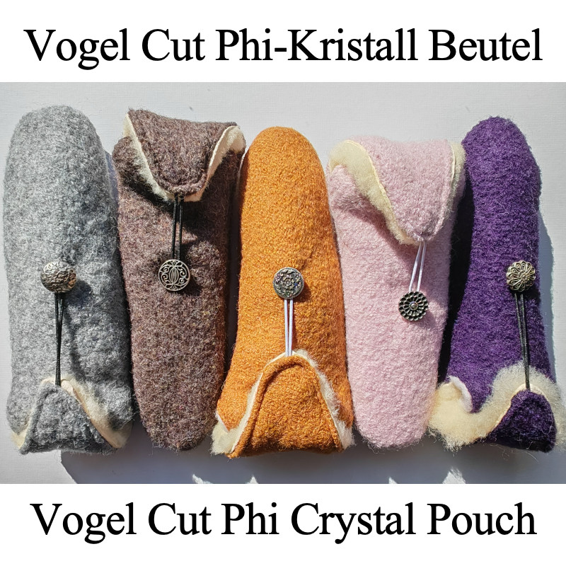 Vogel Cut Phi Crystal Pouch