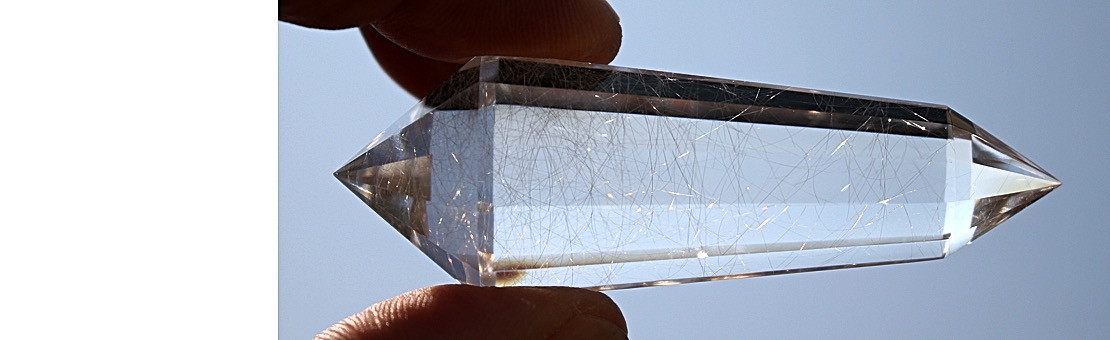 Heart Angel Rutile Vogel Cut  Phi Crystals